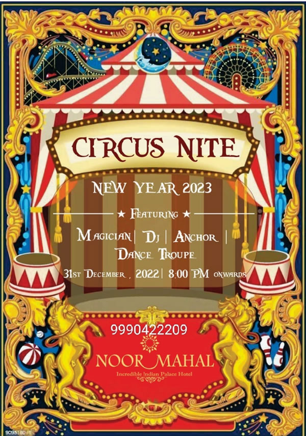 Noor Mahal Karnal New Year Party 2023